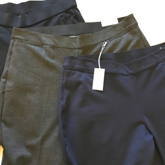 NEW! PLUS SIZED BUNDLE! Lane Bryant Ponte Trousers Size 18/20 - Picture 3 of 16